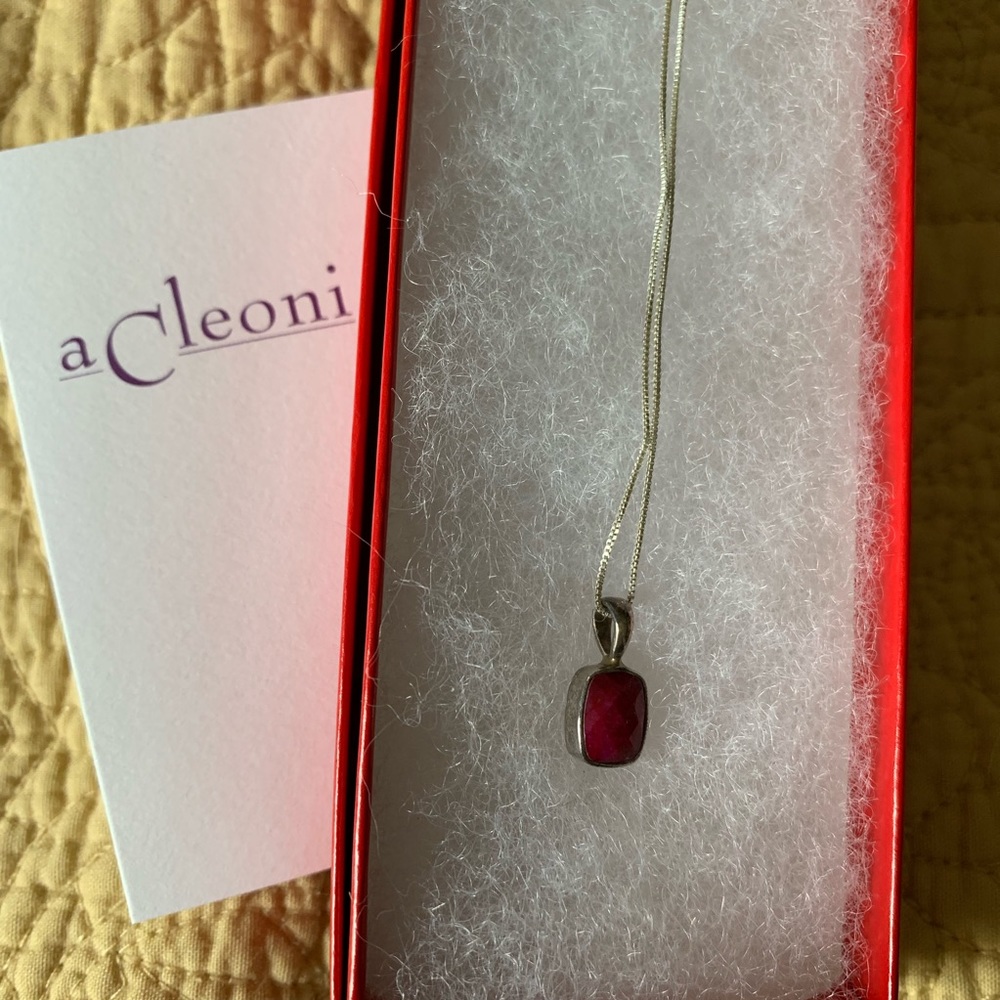 Red Stone Necklace